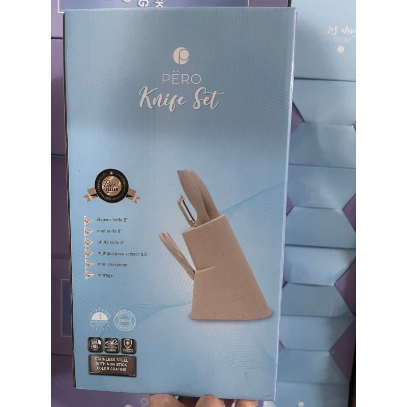 Pero Knife Set / Pisau set Pero NEW