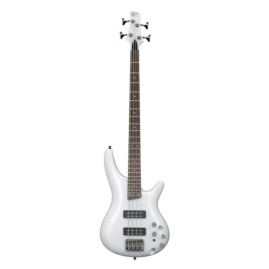 I01-SR300E-PW Ibanez SR300E-PW 4-String Bass, Powder White
