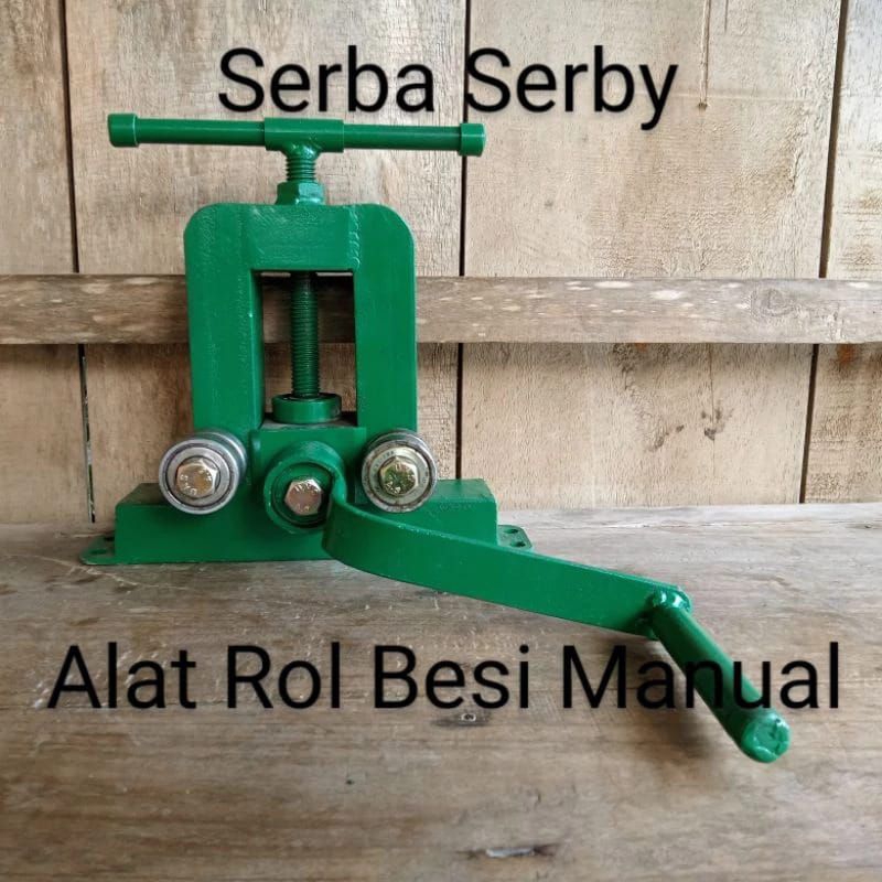 alat roll besi dan plat strip manual