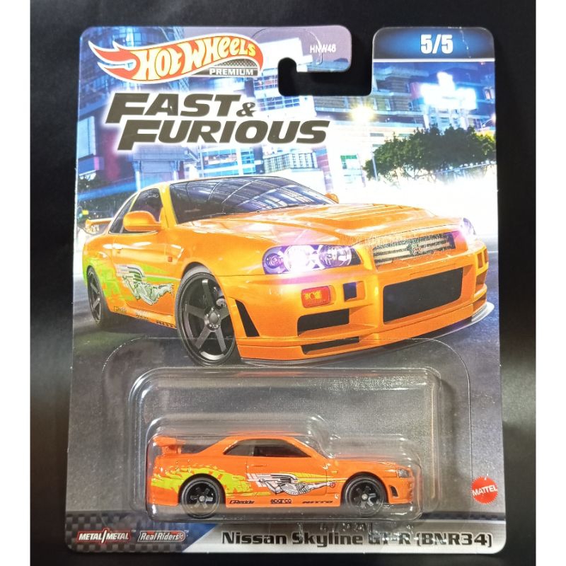 Hot Wheels Fast & Furious Premium Mobil Diecast