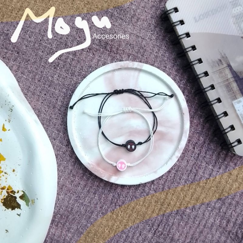 Free Gift terbatas | Gelang Couple Spiderman 2pcs | Gelang Mogu | Gelang Couple Aesthetic | Gelang s