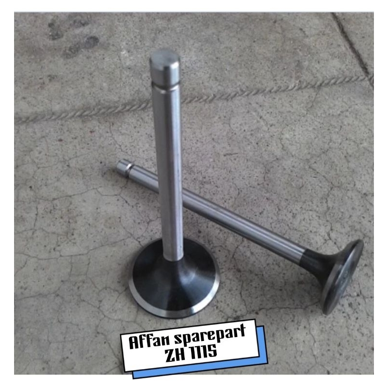 ZH 1115 VALVE IN - EX KLEP API MINYAK MESIN DIESEL JIANGDONG TIPE ( 23 PK / 24 PK ) JIANGDONG