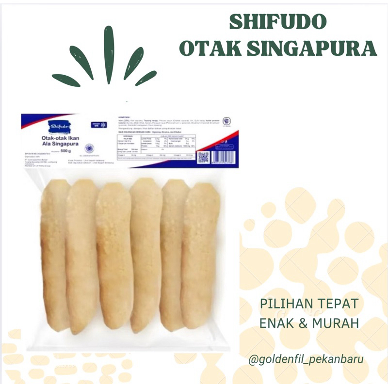 

shifudo Otak otak singapore 500g - 1kg