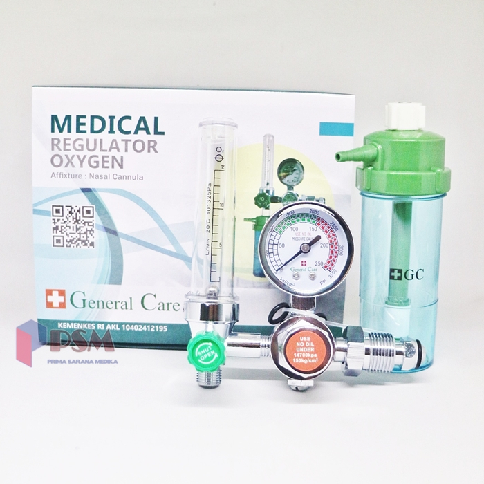 Avico Regulator Oksigen Medis Tabung / Manometer Oxygen O2 Medical