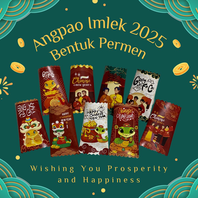 

angpao imlek | angpao imlek bentuk permen | angpao lucu | angpao unik