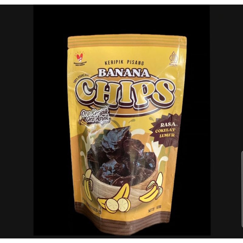 

Keripik pisang coklat