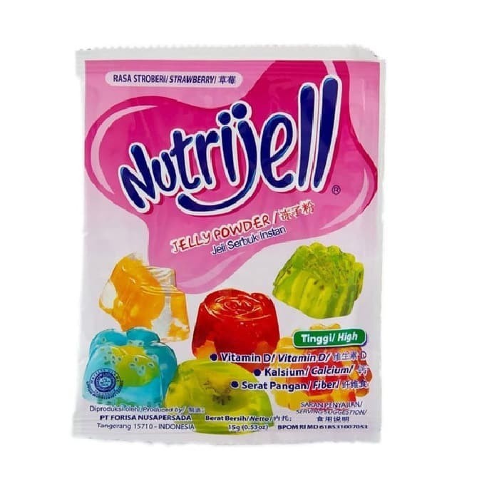 

agar agar nutrijell strawberry stroberi 15