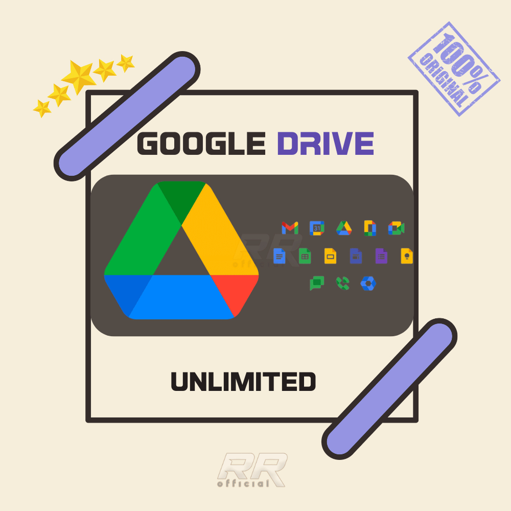 Google Drive Unlimited Storage Lifetime Bergaransi Resmi Gdrive