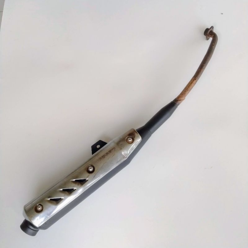 KNALPOT STANDAR SHOGUN 125 R SP OLD ORIGINAL COPOTAN KNALPOT SHOGUN R 125 OLD
