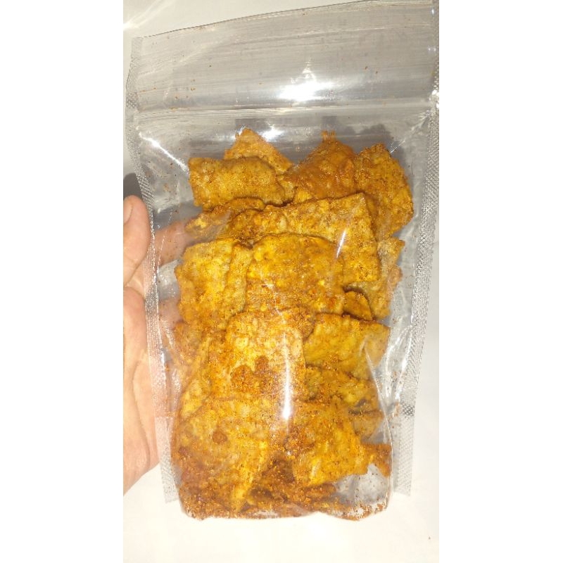 

Keripik tempe Pedas Kering