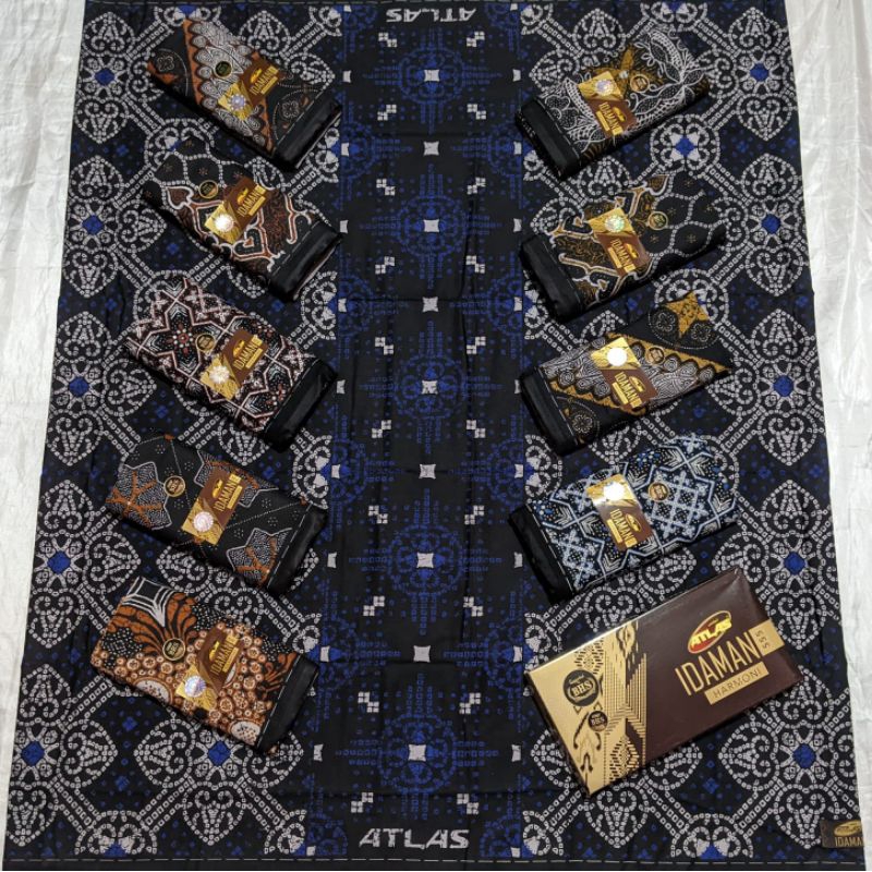 Sarung Atlas Idaman Harmoni Batik  Grosir 1 Dus