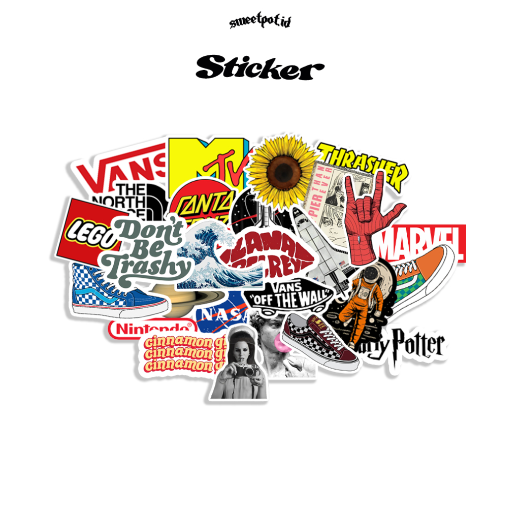 

STICKER AESTHETIC / STICKER BIJIAN / STICKER ECERAN / STICKER LOGO / STIKER BAND / STIKER KARTUN / STIKER TOY STORY / STIKER THE SIMPSONS