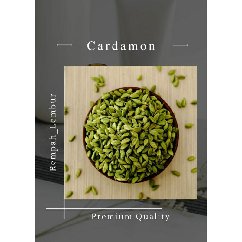 

Kapulaga Hijau / Cardamon Premium 5 Gram