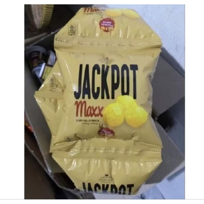 

JACKPOT max maxx Snack chiki ciki jekpot per 10PSC