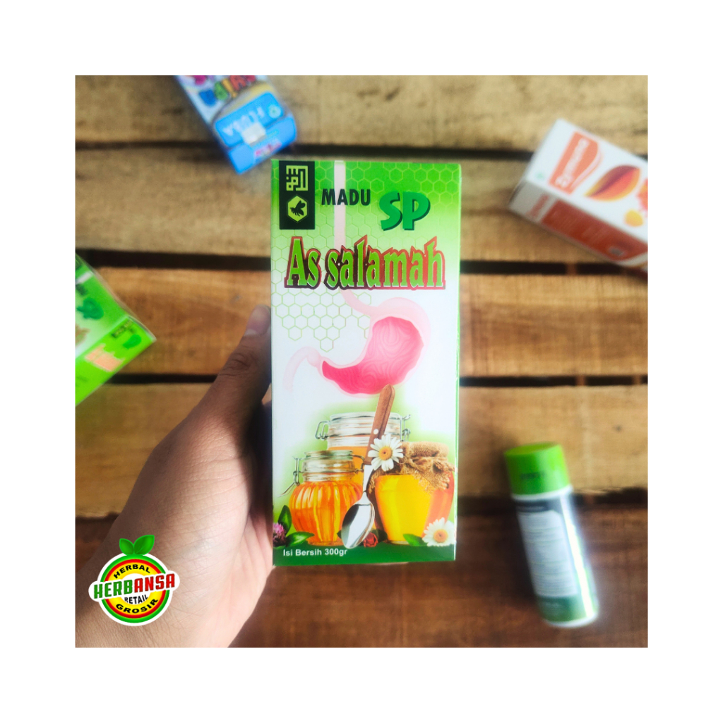 Madu Lambung As Salamah Pencernaan - Assalamah SP 350Gram Spesial Maag