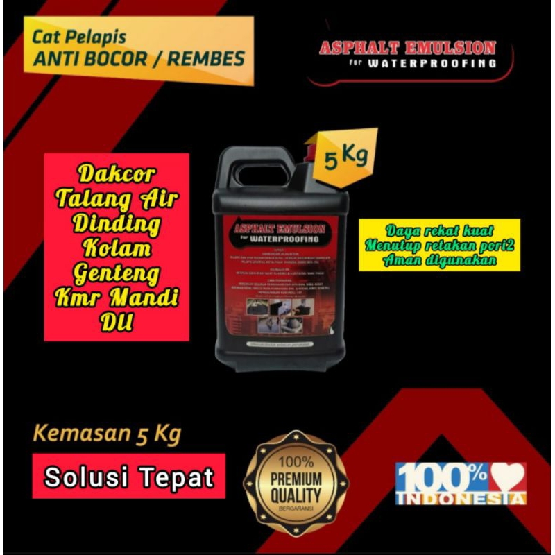 ASPAL CAIR ANTI BOCOR DAN REMBES 5KG