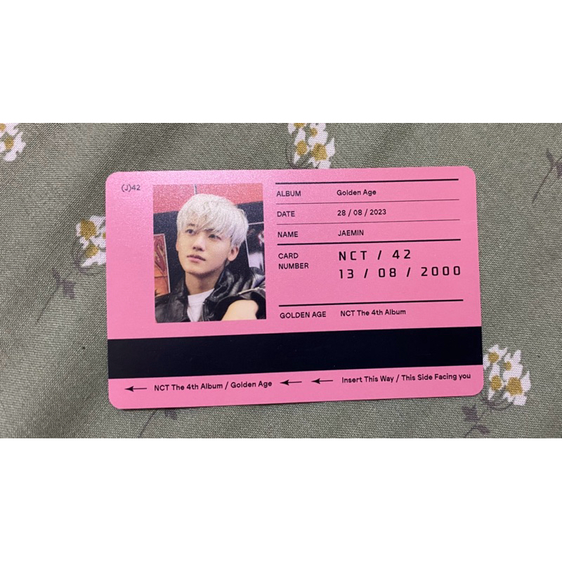 

BOOKED ID CARD JAEMIN
