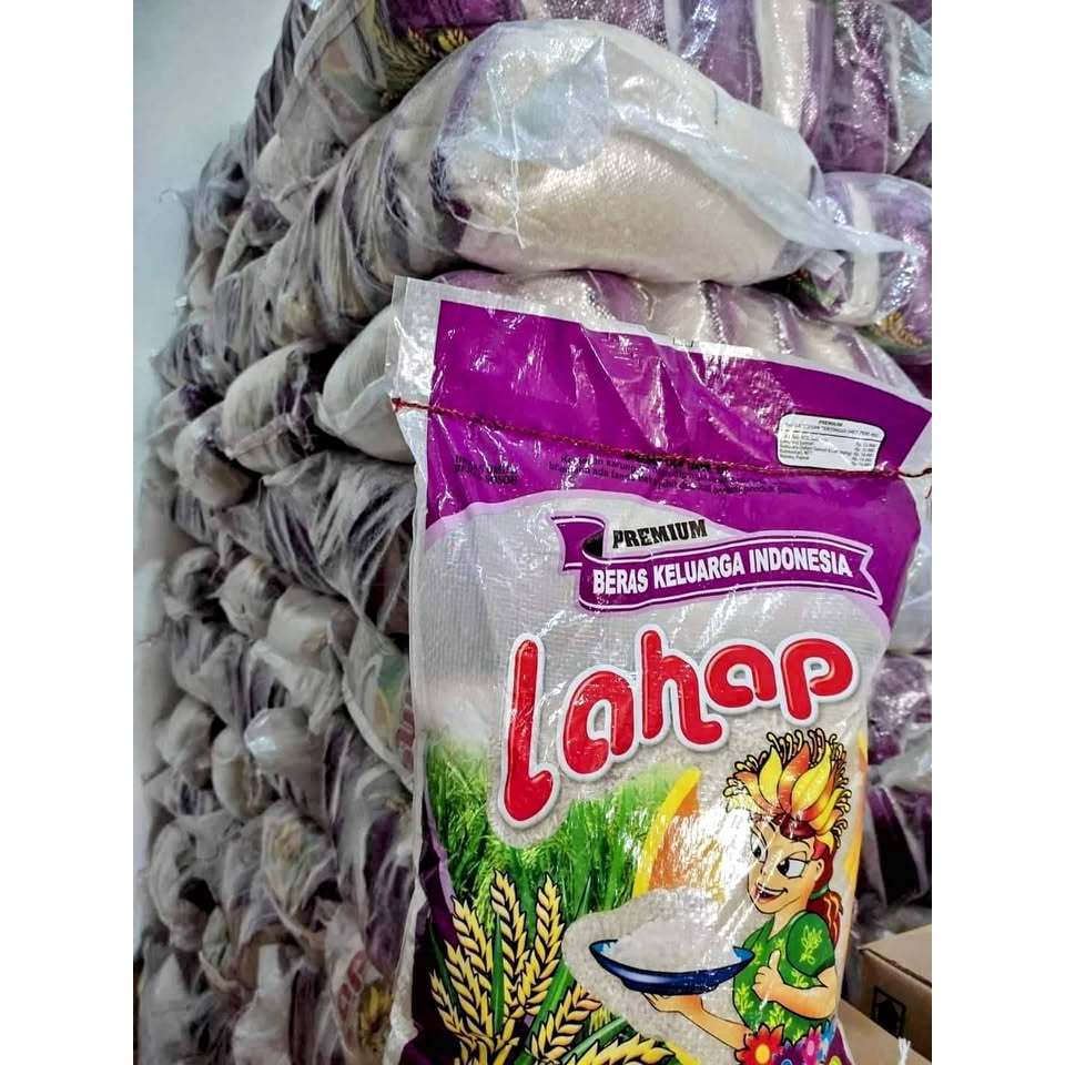 

Beras LAHAP PREMIUM 5kg MURAH, pulen putih bersih ( JAWA TIMUR )