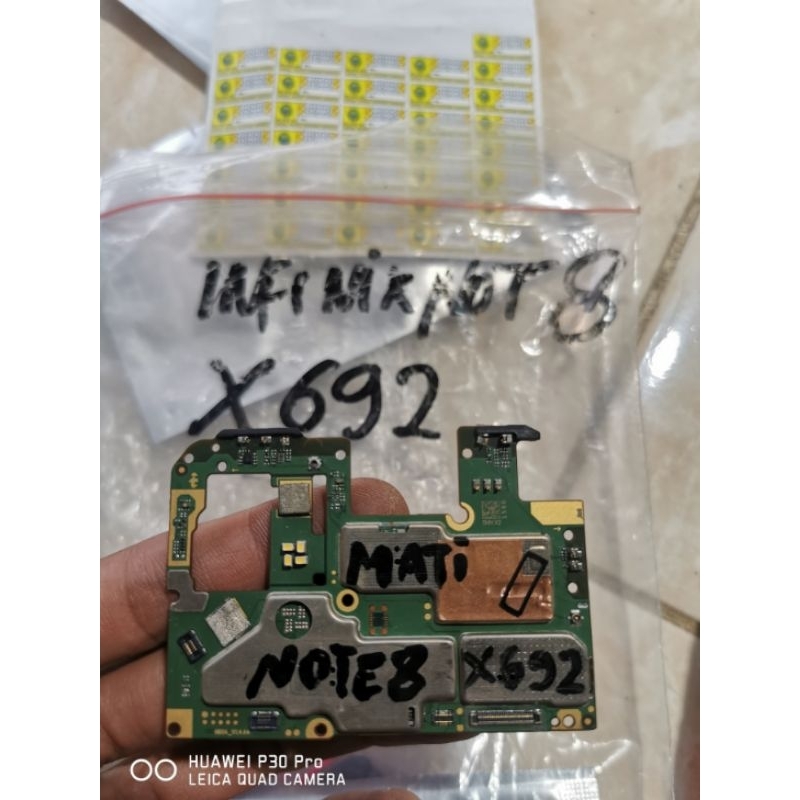 mesin infinix note 8 6GB 64GB mmc h9hp52aecmmd kondisi mati matot utuh BAHAN