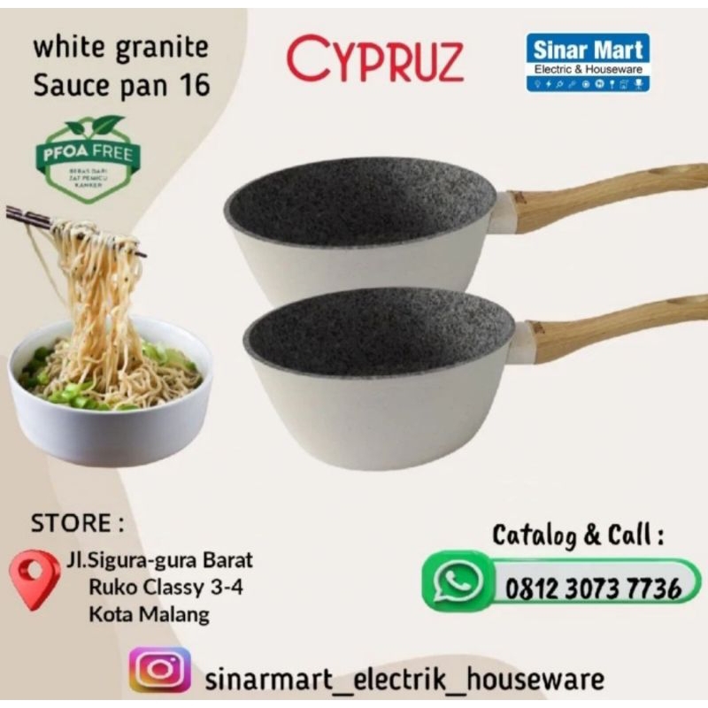 PANCI CYPRUZ SAUCE PAN 16'
