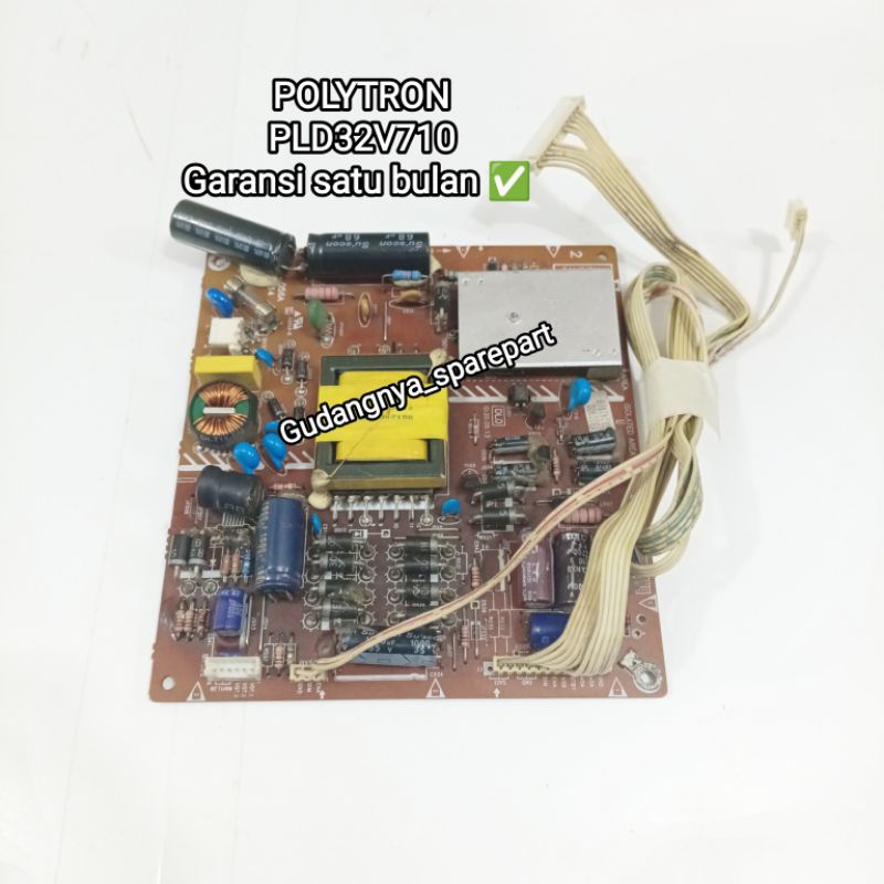 Psu Polytron PLD32V710 PLD 32V710 power supply mesin tv