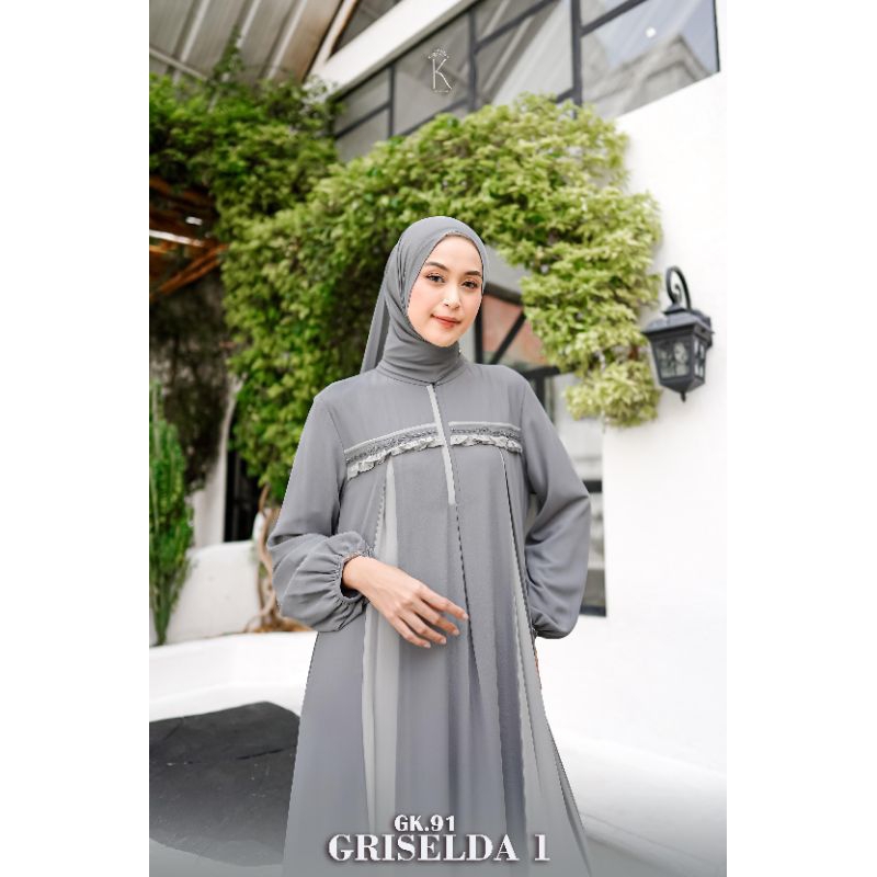 Dress Gamis GK.91 GRISELDA 1-Luna Hijab Indonesia