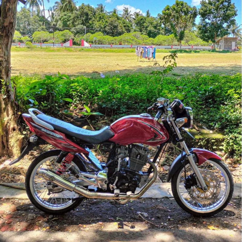 Knalpot Megapro MP Semi Kompetisi Pekajaman Muffler