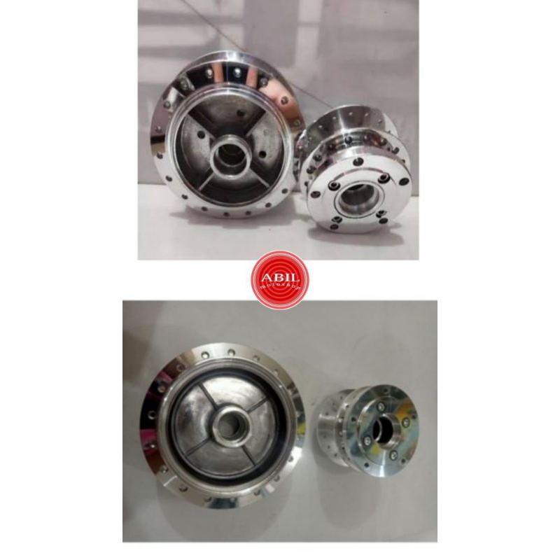tromol set depan belakang vixion old crome/tromol vixion lama/vixion rem belakang kampas
