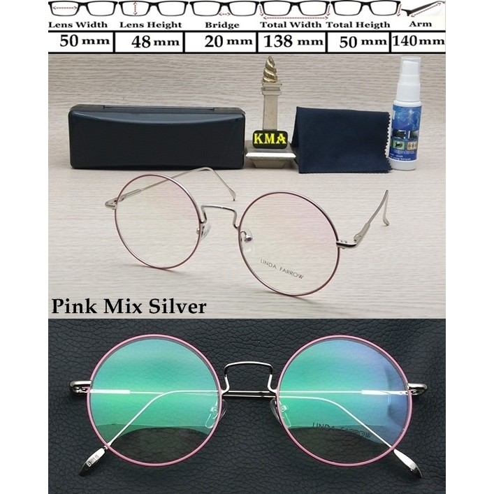 frame kacamata bulat minus kacamata NOBITA minus frame kacamata korea