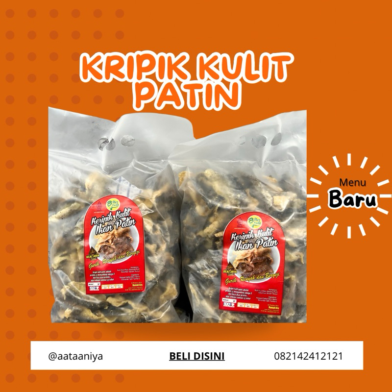 

KERIPIK KULIT IKAN PATIN 500GR