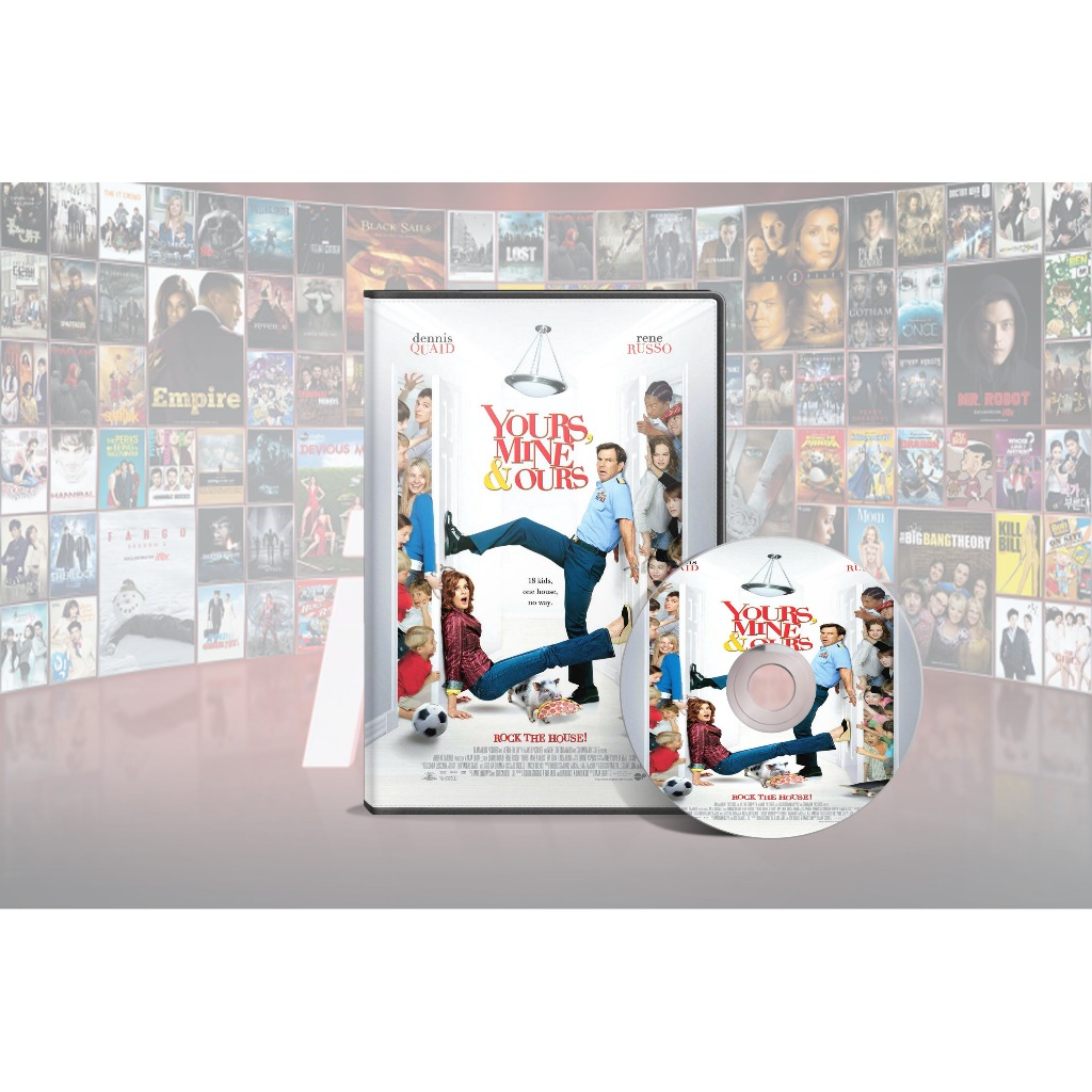Koleksi DVD Film Yours Mine & Ours (1968-2005)