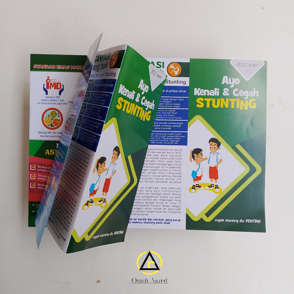 

Leaflet Ayo Kenali Dan Cegah Stunting - Leaflet Gizi - Germas