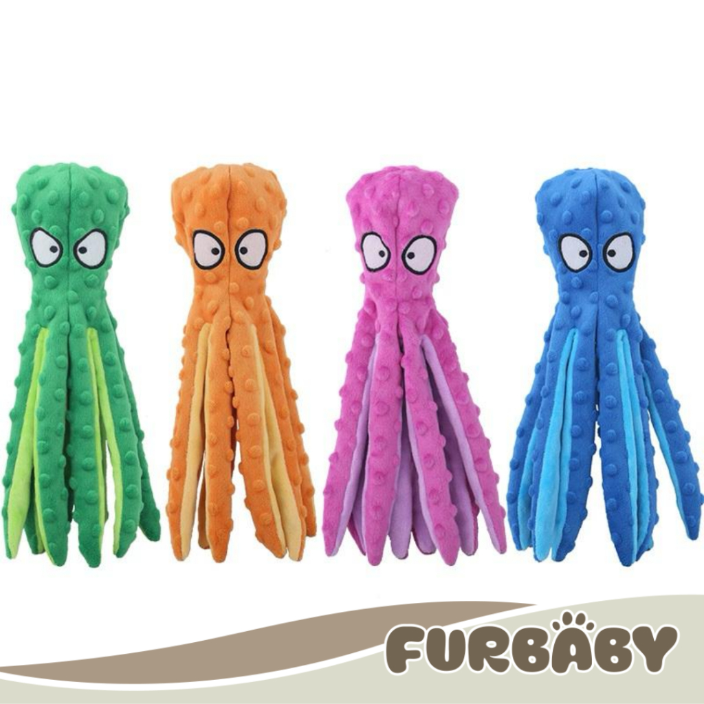 Mainan Anjing Kucing Mainnan Gurita Boneka Gurita Pet Toys