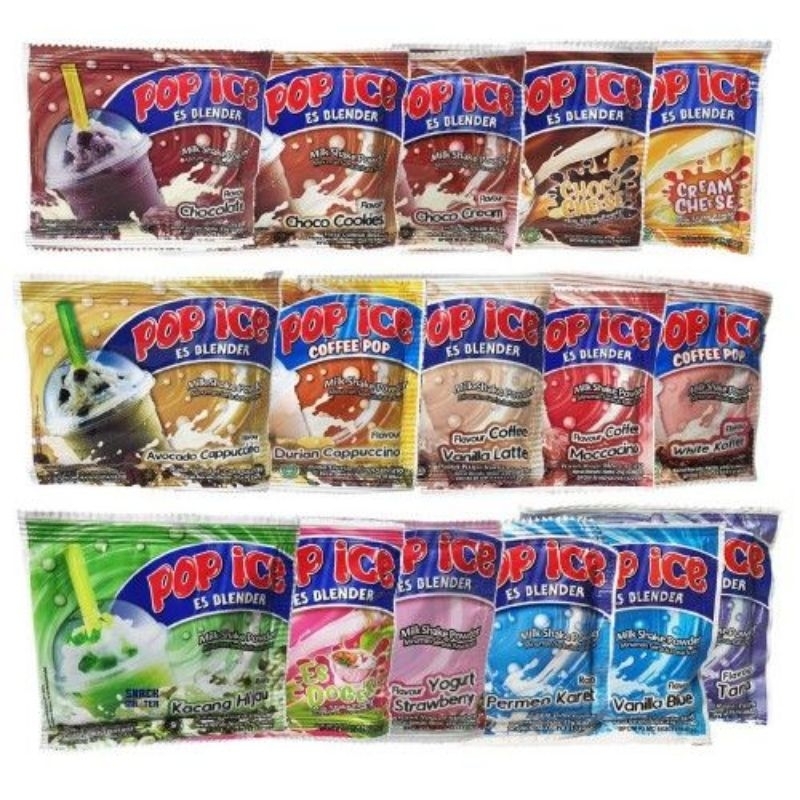 

Pop Ice 1 Renteng isi 10 All Variant