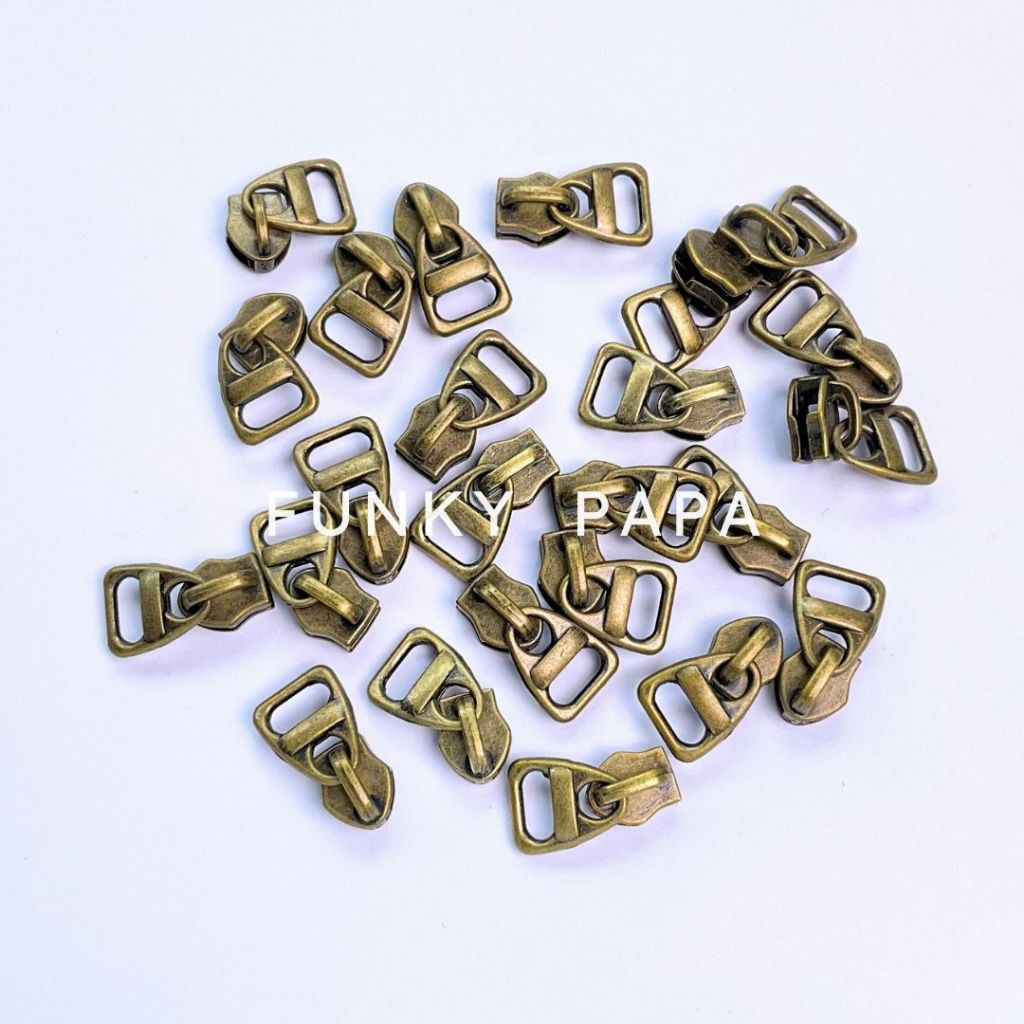 Kepala Resleting besi no 05 cebol atg