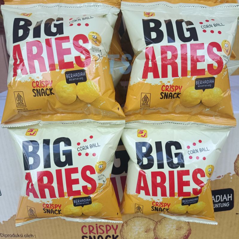 

Big Aries Snack Berhadiah ( Harga per 5 Pcs )