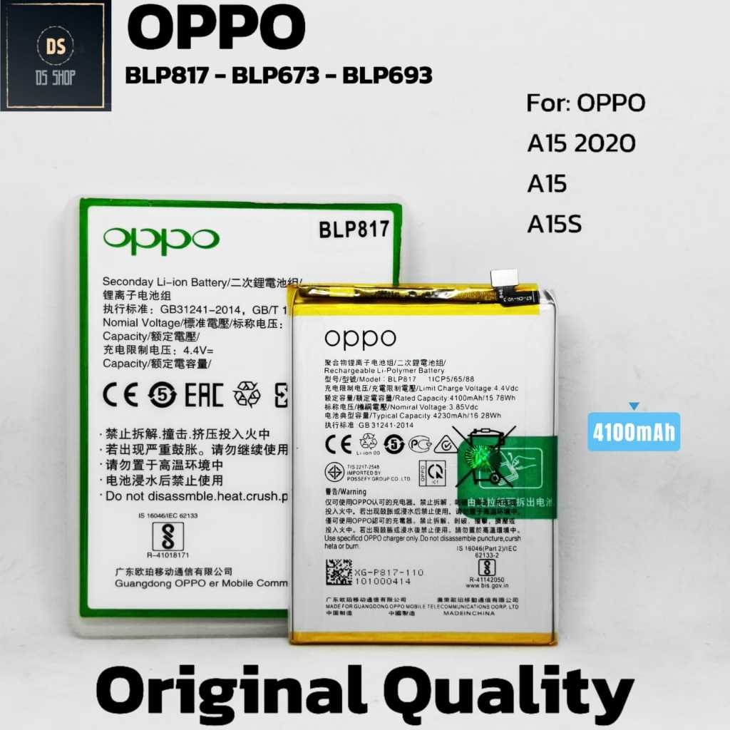 BATERAI HP OPPO A3S  A5  A5S  A7  Realme 2 BLP673 BLP 673 BLP693 BLP 693 ORI 100% Batre Batrai Hp
