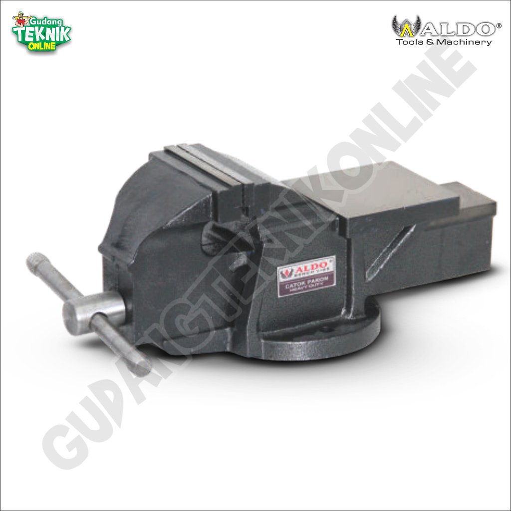 Catok Paron 8 inch Aldo Tanggem Catok Meja Alat Cleam Jepit Serbaguna 8" Ragum Catok Paron 8 Inch Al