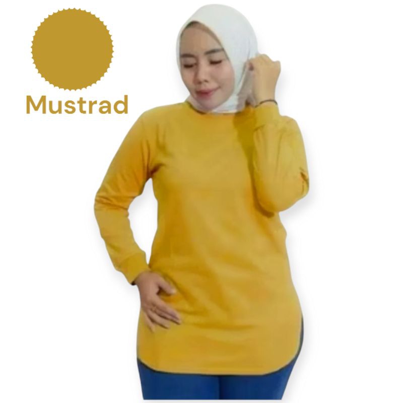 Kaos lengan panjang wanita/ Baju wanita/lengan panjang