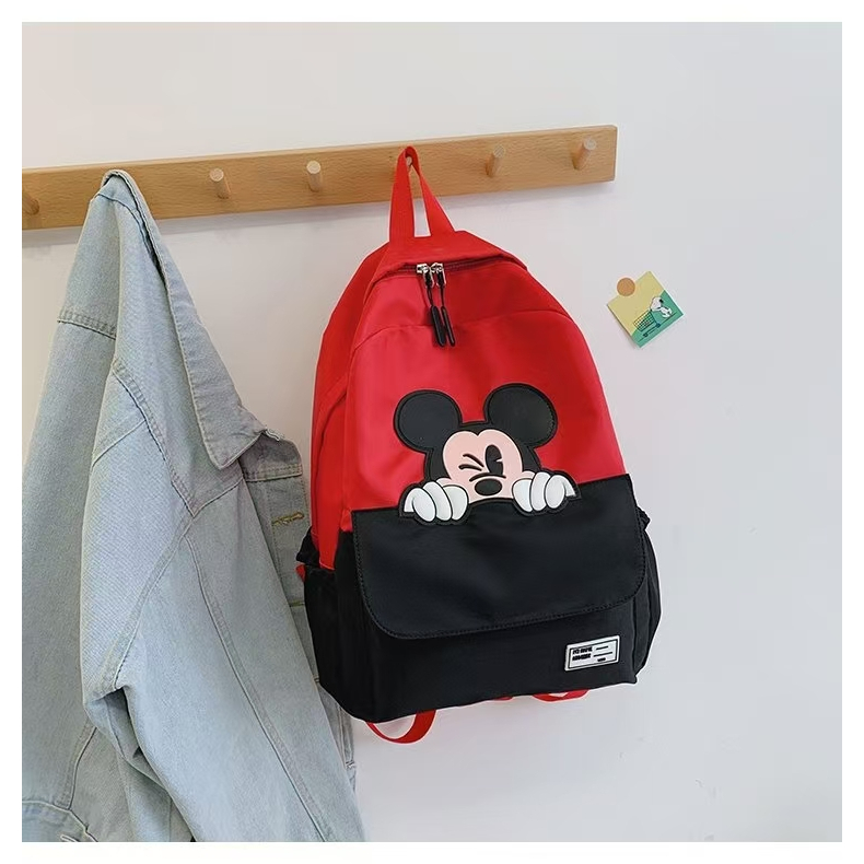 RJ 26381 RISCE TAS RANSEL MICKEY IMPORT WANITA CEWEK PEREMPUAN JAKARTA BATAM SEKOLAH SD SMP TK ZC 63