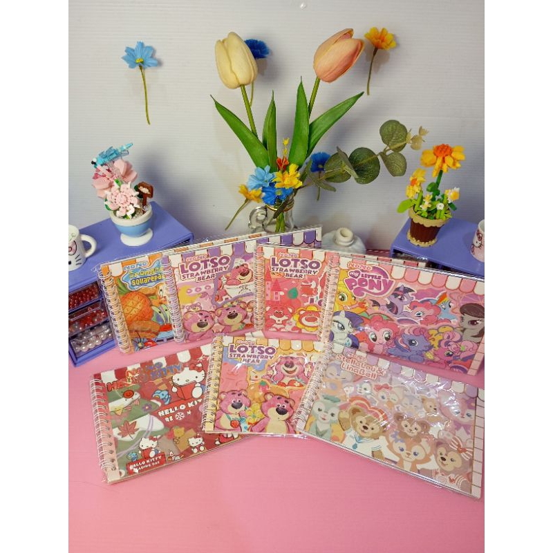 

(bukan grosir) [Aesthetic by fss.id] Stiker buku spiral/sticker karakter 2D cute/momo sanrio