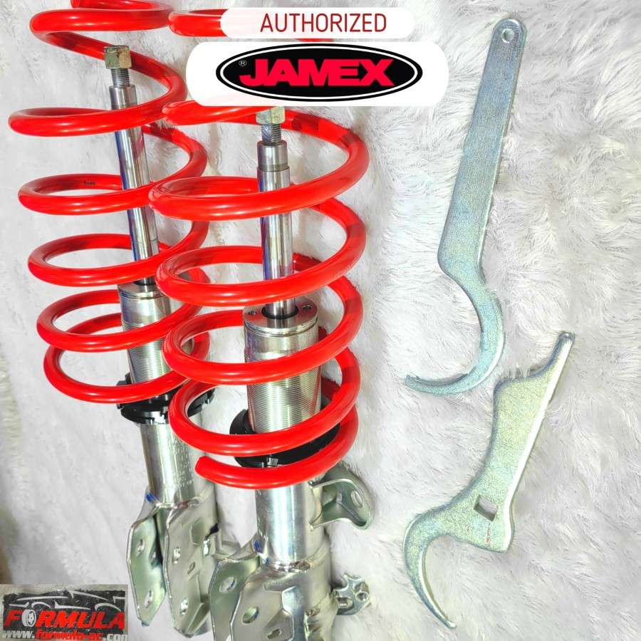 Coilover Shockbreaker BODYSHIFT ADJUSTABLE JAMEX Toyota Avanza 2012-2020 Depan