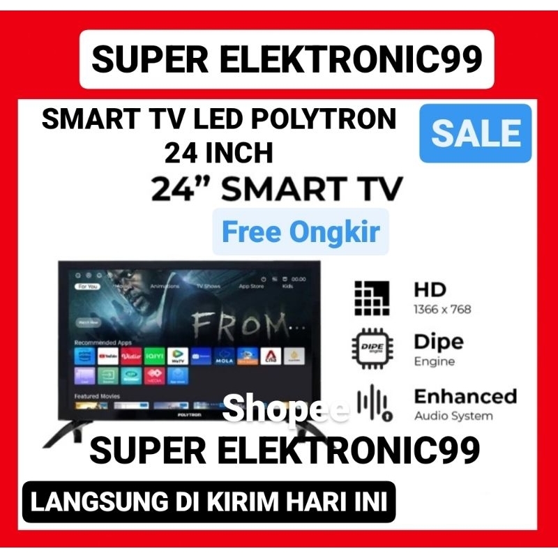 SMART TV POLYTRON 24 INCH