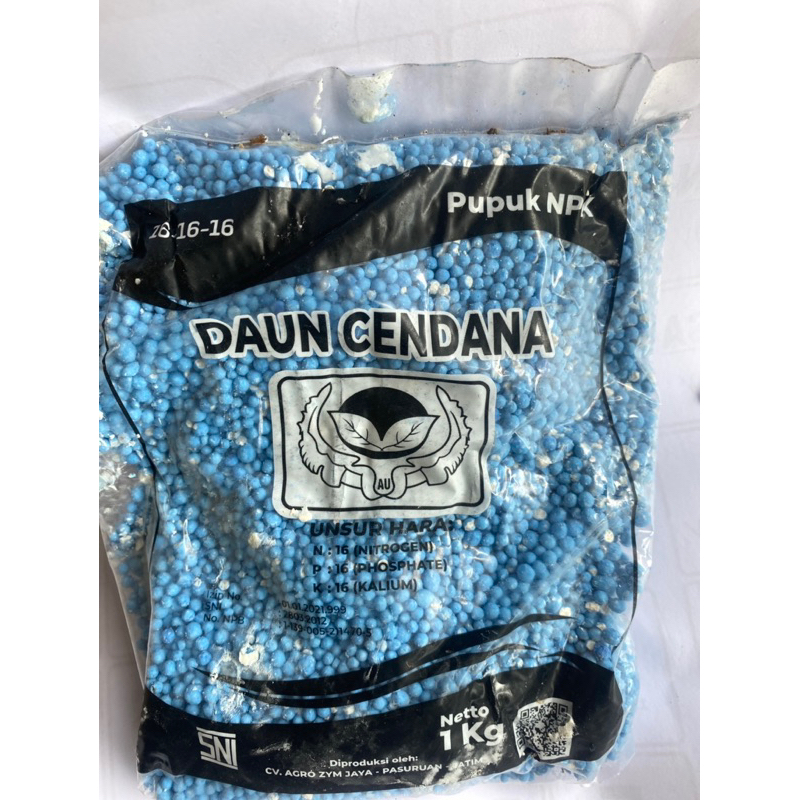 NPK DAUN CENDANA/PUPUK 16 16 16