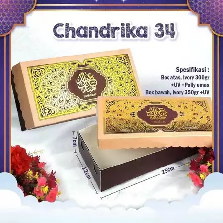 

Box Chandrika 34 (Per-pack)