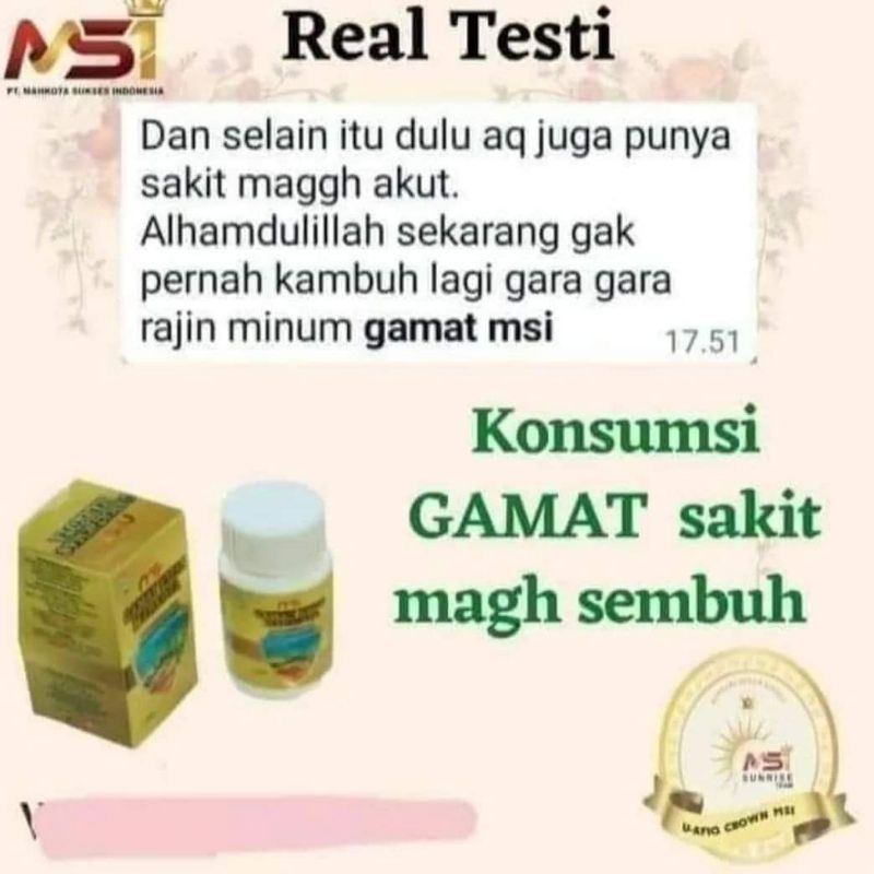 MSI Gamat Teripang Emas