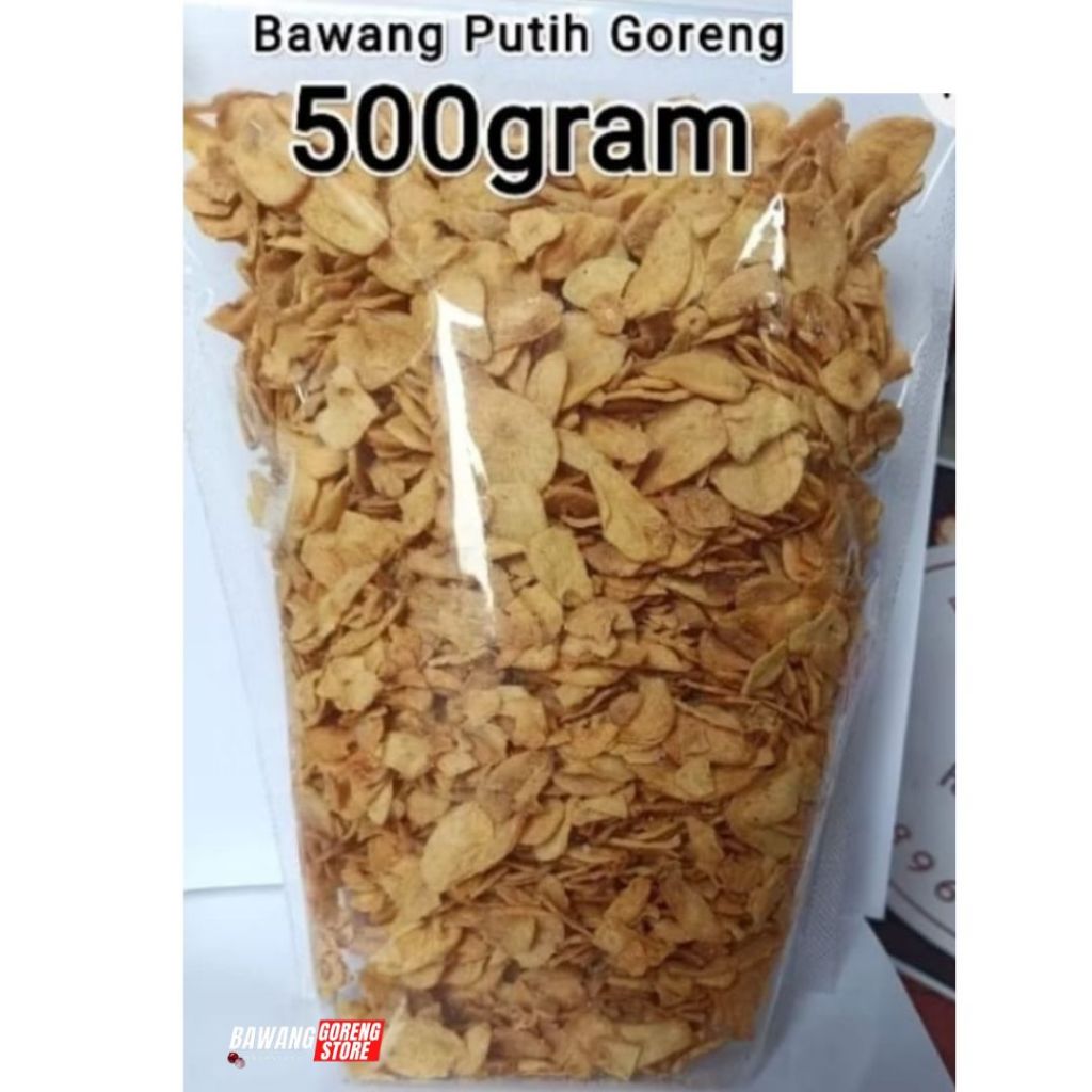 

Bawang Putih Goreng Asli 500gr Kualitas Super