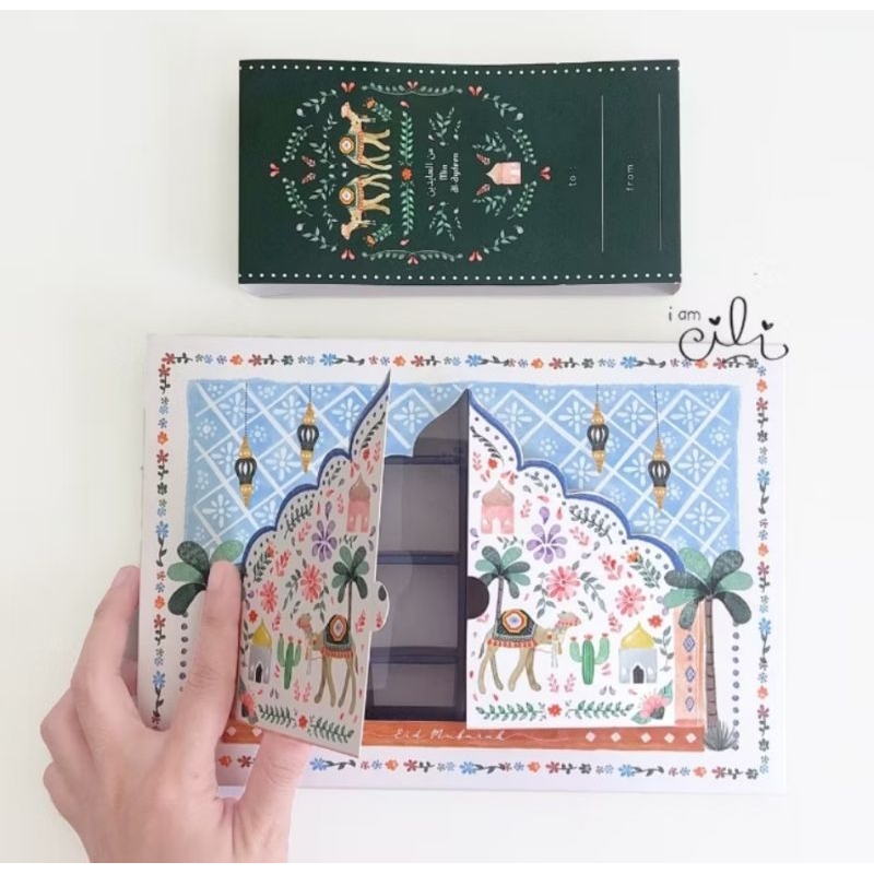 

(Isi 7pcs) Box Lebaran Kotak Idul Fitri Nastar Sekat