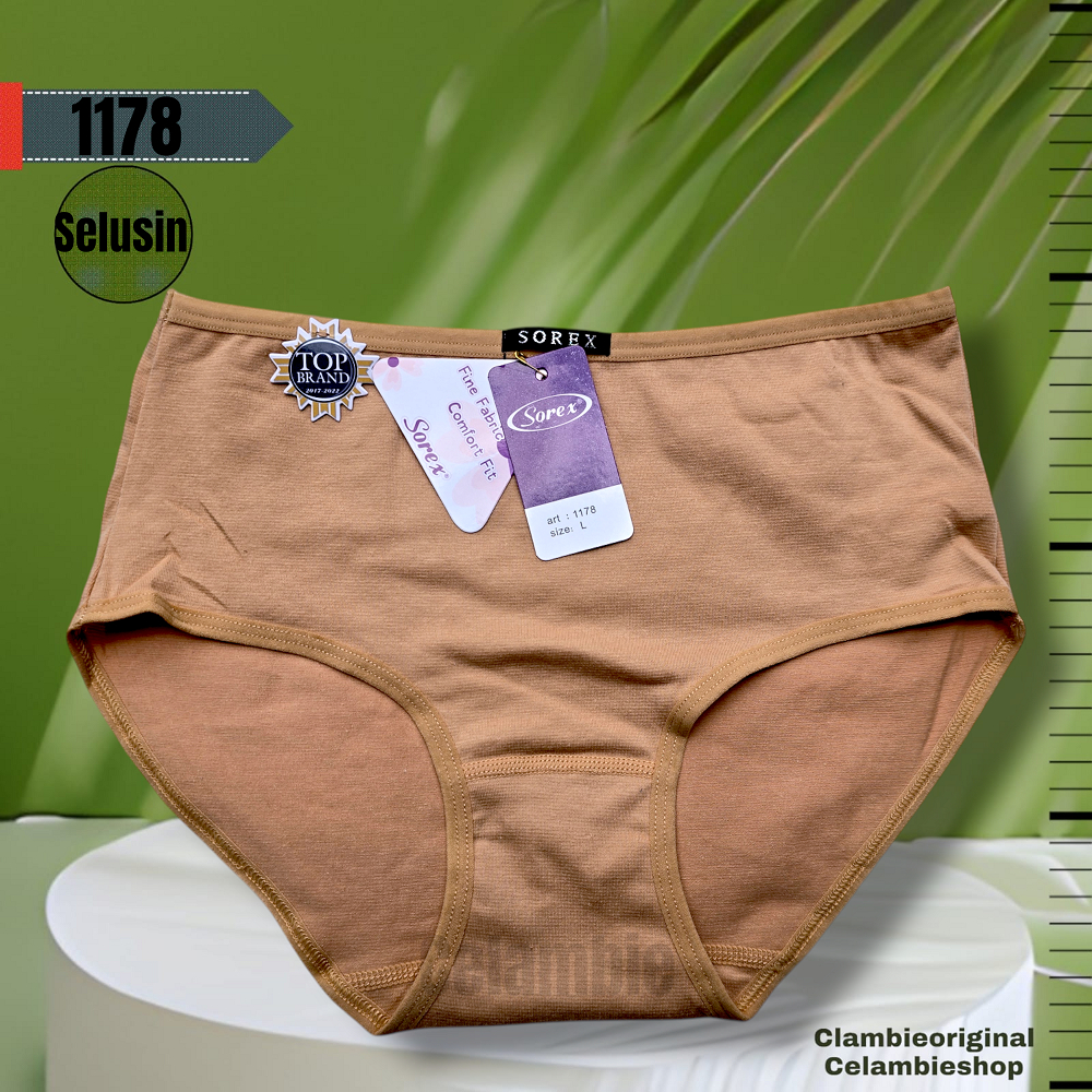 Celana Dalam Wanita Sorex 1178 | Celana Dalam Sorex Lusinan Murah Bahan Katun