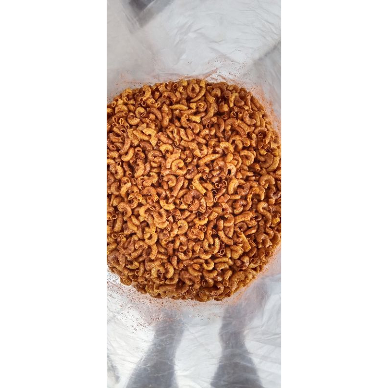 

1kg makaroni bantet pedas daun jeruk asli ciamis